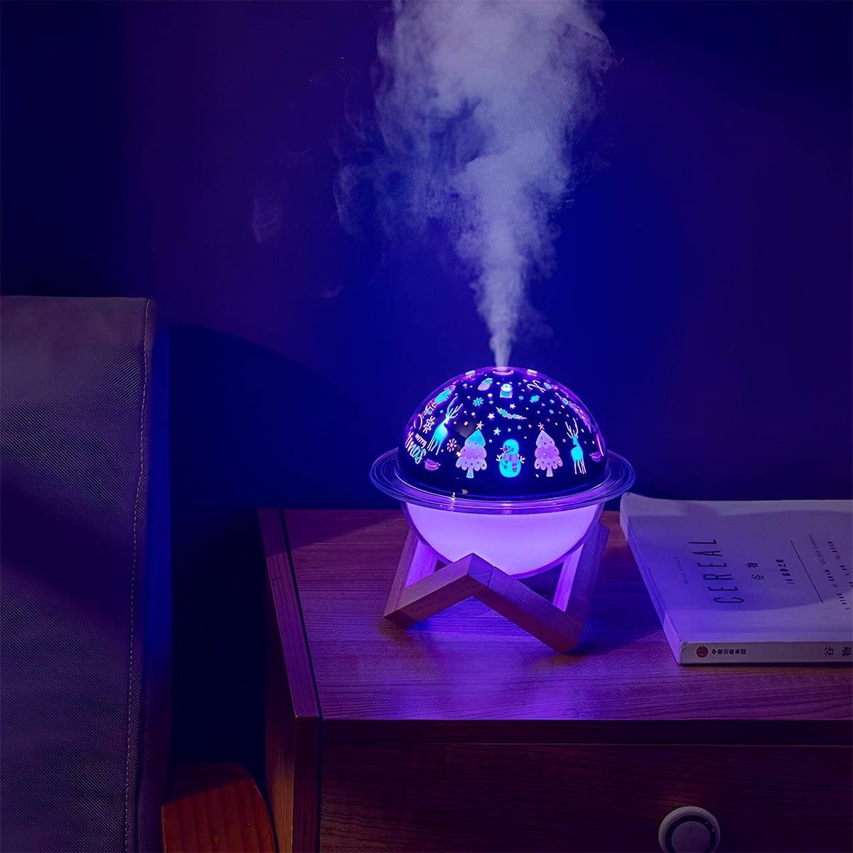 Humidificador LED Navideño