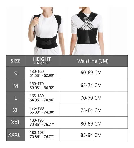 Corrector De Postura Ortopedico