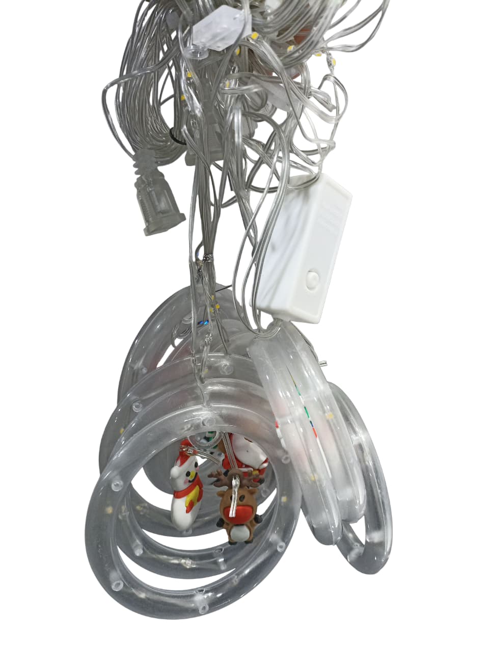 LUZ NAVIDAD CON DECORATIVO