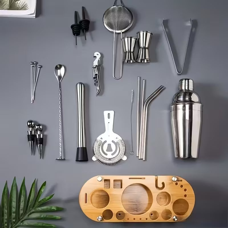 KIT COCTELERO 24 PIEZAS NAVIDAD