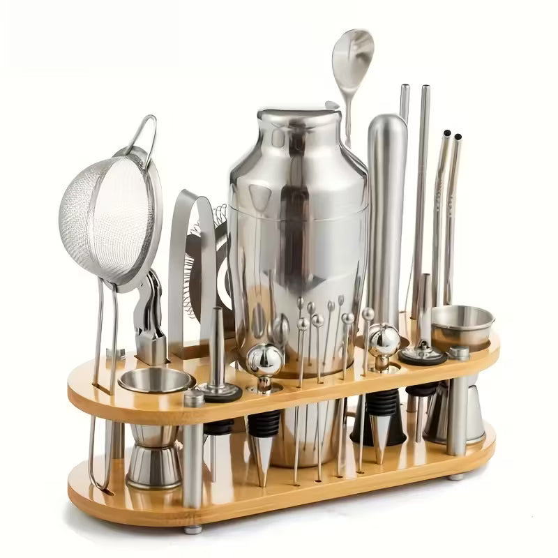 KIT COCTELERO 24 PIEZAS NAVIDAD